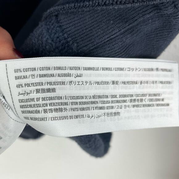 Abercrombie & Fitch Sweatshirt Pullover New York Address Navy Small - Picture 7 of 7